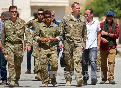 Hơn 400 thủy quân lục chiến Mỹ từ Syria về nước 